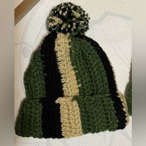 Kids Handmade Camo Winter Hat